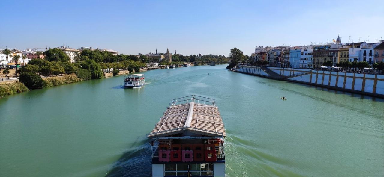 Apartamento Con Vistas Al Rio Guadalquivir En Triana, Sevilla 外观 照片